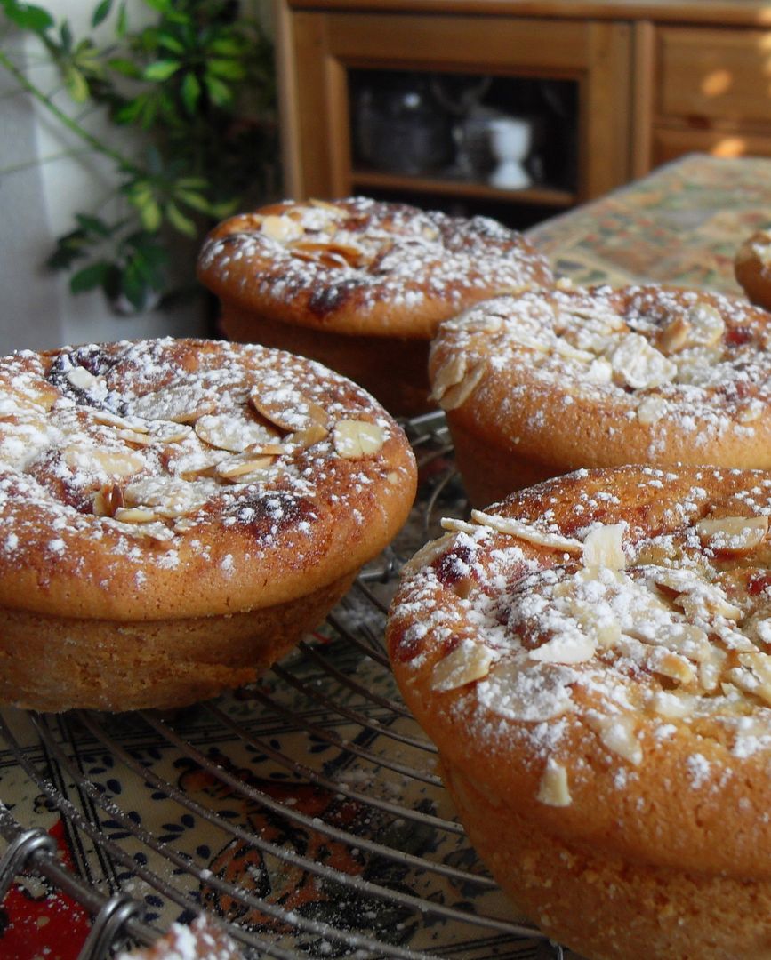 The English Kitchen Sour Cherry And Almond Breakfast Buns